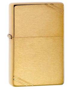 Vintage Brushed Brass w/ Slashes